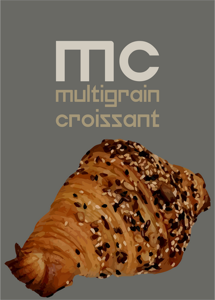 Whole Wheat Croissant, 100% Atta, 2pcs