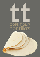 Soft Flour Tortillas, 5pcs
