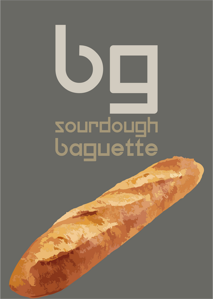 Sourdough Baguette, 2pcs
