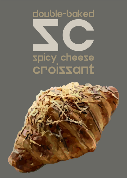 Chilli Cheese WW Croissant, 2pcs